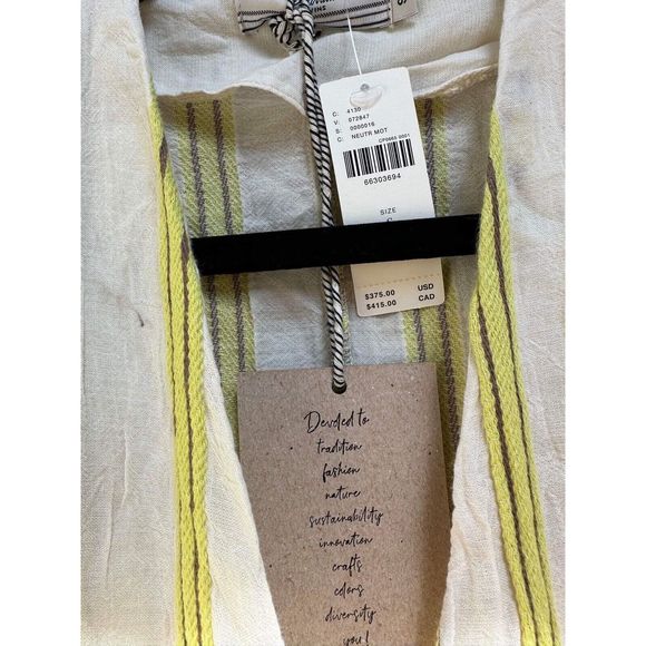 NWT Anthropologie Devotion Twins Belted Mini Dress Size Small - Picture 6 of 8